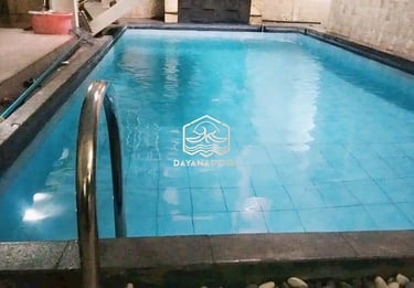 Kolam renang minimalis dan elegan buatan dayanapool cimahi
