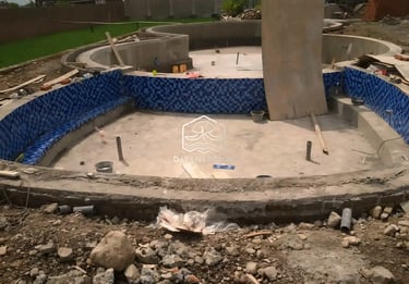 proses pembuatan kolam renang dari hasil karya tangan dayanapool