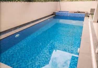 Kolam renang bautan dayanapool di Banjarnegara dengan desain menawan