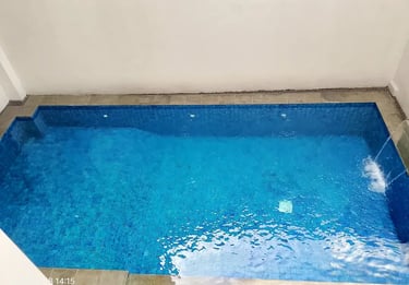 Kolam renang bautan dayanapool di Cilegon dengan desain menawan
