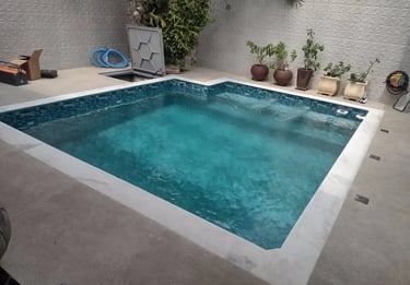 Kolam renang bautan dayanapool di Tangerang dengan desain menawan