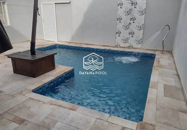 Kolam renang bautan dayanapool di Bekasi dengan desain menawan