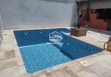 Pembuatan kolam renang di daerah Batang oleh tim dayanapool