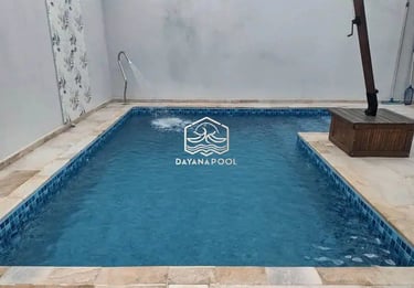Kolam renang bautan dayanapool di Banten dengan desain menawan