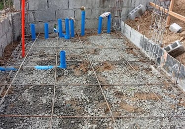 Pembuatan kolam renang di daerah Serang oleh tim dayanapool