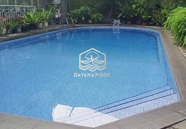 Kolam renang indah di kabupaten bandung