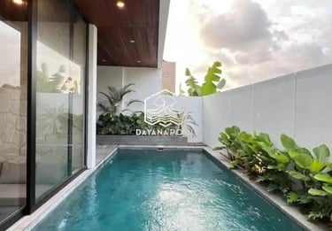 Kolam renang bautan dayanapool di Lebak dengan desain menawan