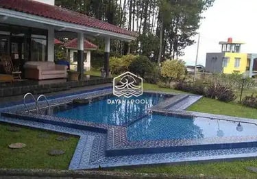 Kolam Renang Buatan dayanapool dengan desain minimalias dan elegan