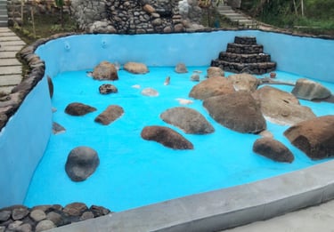 Pembuatan kolam renang di daerah Pandeglang oleh tim dayanapool