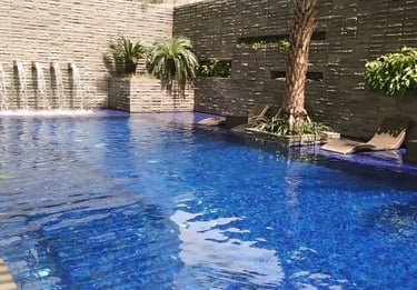 Kolam renang desain elegan di majalengka buatan dayanapool