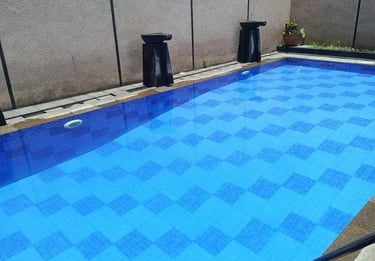 Kolam renang bautan dayanapool di Kota Bandung dengan desain menawan