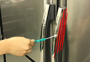 Refrigerador manija Kikkoman A3