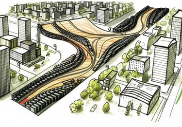 Interactive Renewable Energy Installations: Features like kinetic energy playgrounds that generate p