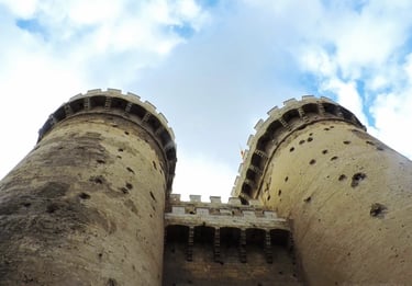Majestic Quart Towers, 15th-century Gothic fortified gates and enduring symbol of Valencia's mediev