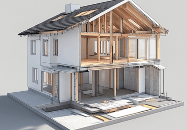 3D rendering for renovation concepts in San Fernando Valley