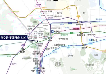 입지 환경 중구 순화동 6-11번지 일원