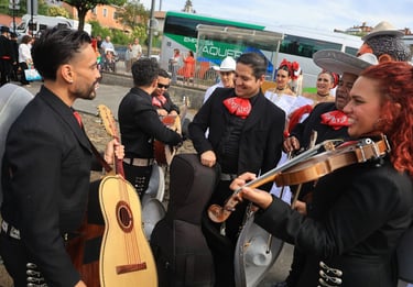 Mariachi profesional en Madrid preparado para actuación