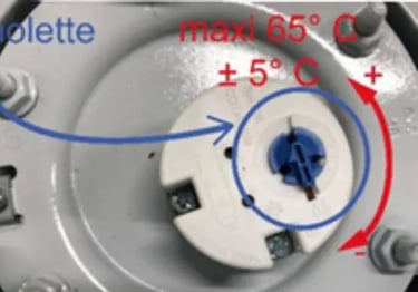 Comment régler la température d'un chauffe-eau