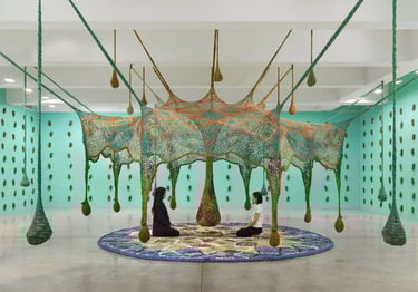 Earthtreelifelove, 2022, Ernesto Neto