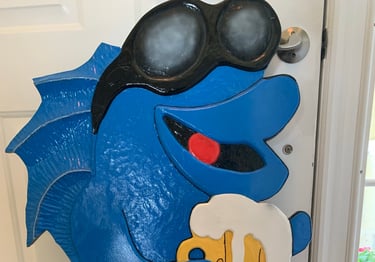 Carved by Tom Anstett