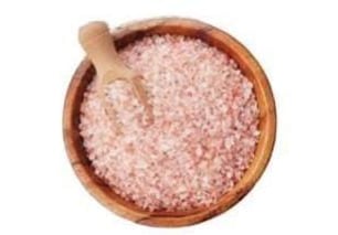 Fine grain Himalayan pink salt for everyday kitchen use.