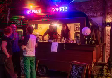 Tuinfeest Groningen Peppie & Koffie Foodtruck Catering