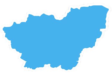 map of South Yorkshire