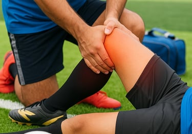 sports injury physiotherapy for acl tear treatment by physiotherapist.
