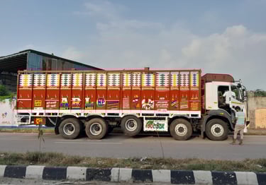 Heavy-duty Cargo Body for commercial transport – built by MS Engineering Works