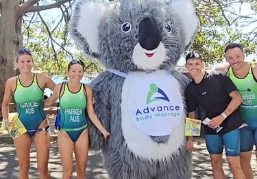 Photo showing Australian Sporting Athletes in Wollongong