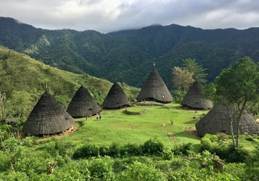 traditional village wae rebo Indonesia