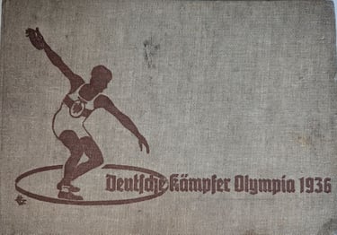 1935 Peter Kolln Deutsche Kampfer Fur Olympia Sports Album of cards