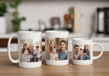 A vibrant collage showing personalized gifts, fashion items, and home decor from the online store.