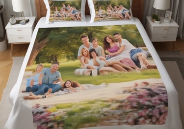 A vibrant collage showing personalized gifts, fashion items, and home decor from the online store.