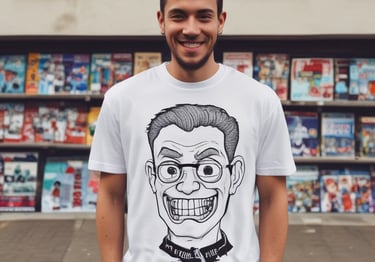 A vibrant collage showing personalized gifts, fashion items, and home decor from the online store.