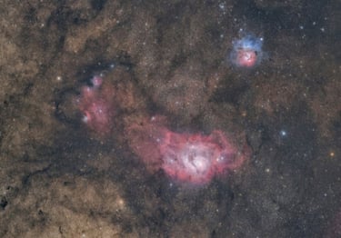 M8 Nebulosa Laguna scattata dall'amico Gian Lorenzo Ferretti