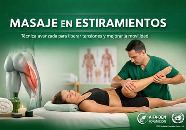 Masaje en Estiramientos-Escuela palma de mallorca