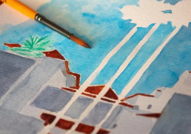  ilustración y diseño de packaging de La Zambra Resort, Málaga