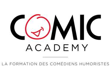 Logo Comic Academy — cours de théâtre comique et stand-up à Paris