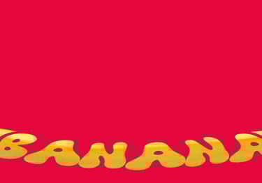 a banana peely banana with the word banana peel