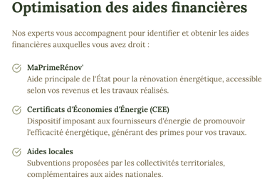MaPrimeRénov, CEE, ANAH, Aides locales, nationales, subventions