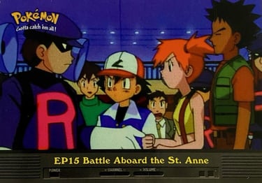EP15 Battle Aboard the St. Anne Topps Pokémon series 2 US