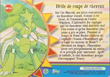 OR14 Drôle de coupe de cheveux topps série 2