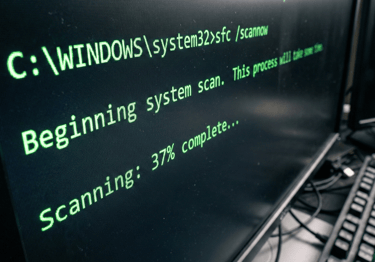 Menu de limpeza de disco do Windows.