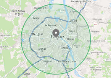 Localisation secteur intervention