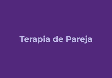 Terapia de pareja