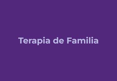 Terapia de familia