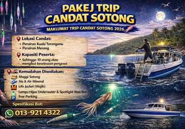 pakej trip candat sotong bani venture