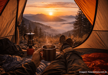 Por que acampar muda a percepção sobre a vida