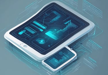 person clicking Apple Watch smartwatch